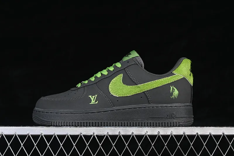 All categories Nk Air Force 1 Air Force series Nk Air Force 1 Low Air Force low-top Nike Air Force 1'07 Low Year of the Horse joint name Ink gray jade green Air Force 1 low-top casual sneakers XY9025-001